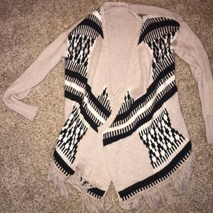 comfortable cozy multicolor cardigan
